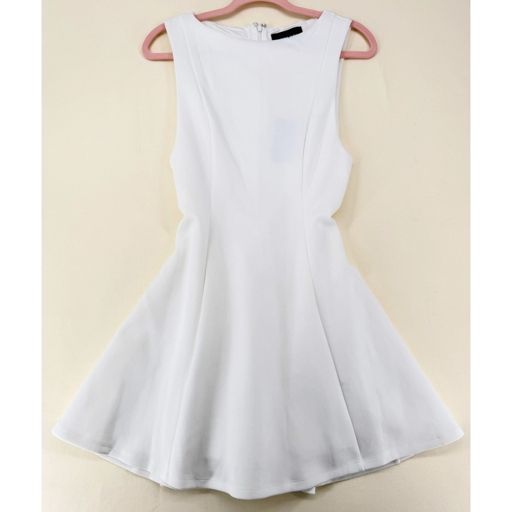 NEW All the Ways Dress Sleeveless Fit and Flare Mini Small White NWT